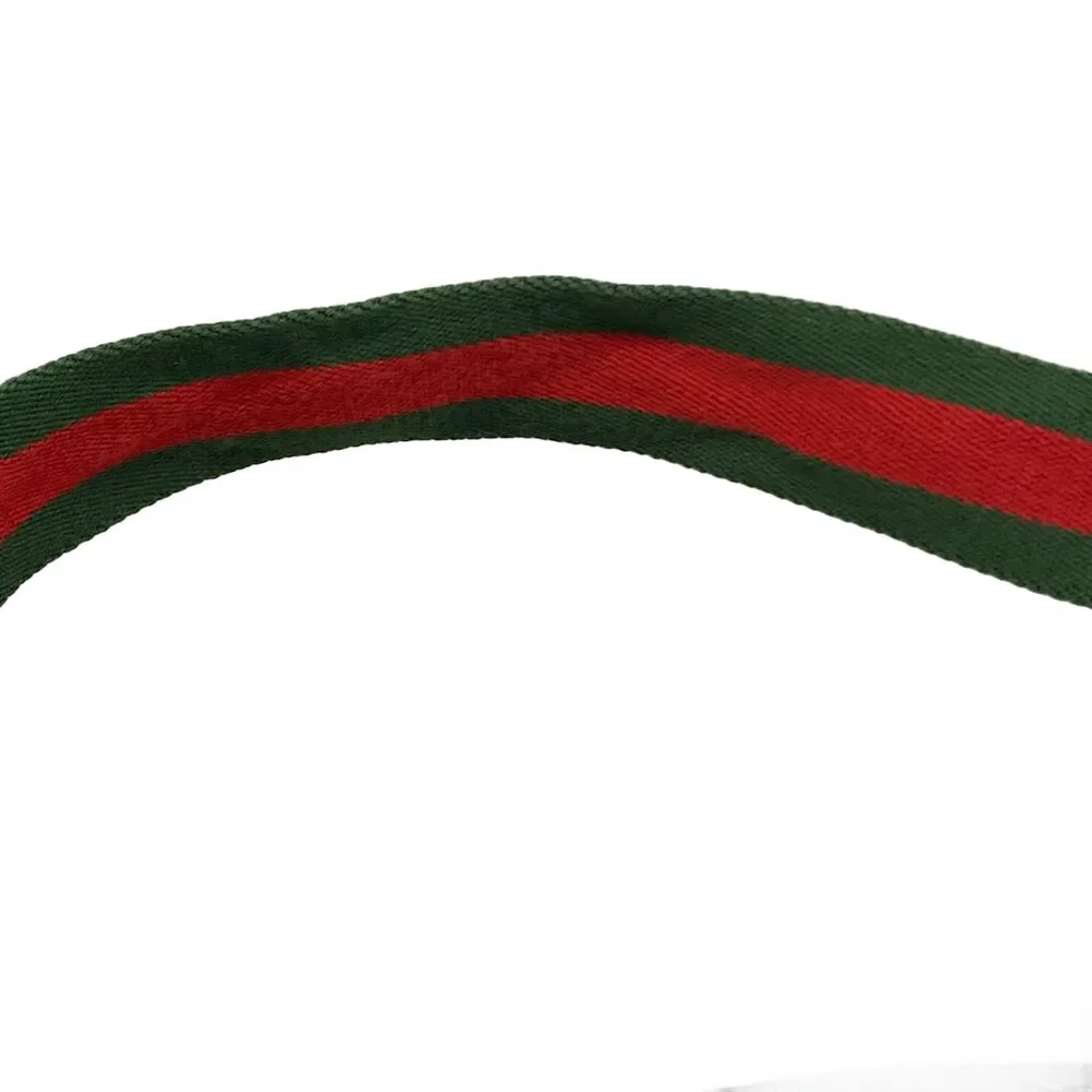 Gucci GG Pattern, Shelly (Web) Shoulder Bag 181092 Black Green Red Jacquard